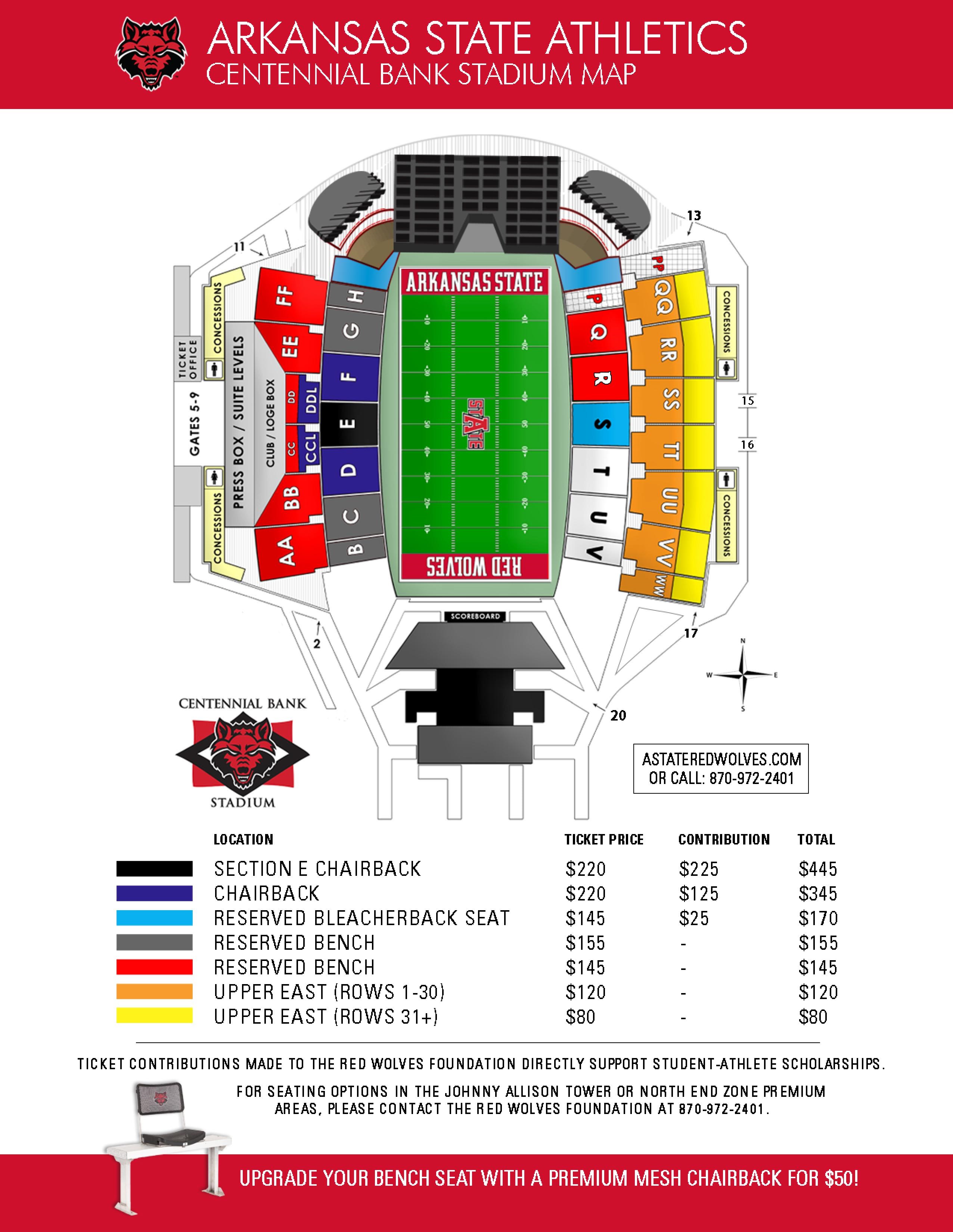 Red Wolves Foundation › Premium Seating